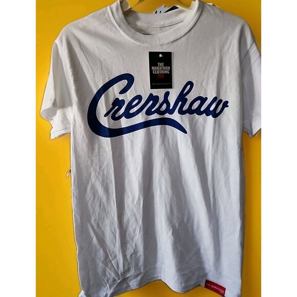 The Marathon Clothing “Crenshaw” Nippy Hussle Small T-shirt NWT A109 Excellent - Picture 1 of 5